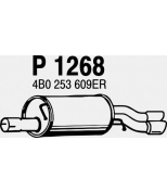 FENNO STEEL - P1268 - Глушитель AUDI A6 (C5) 1.8T 2.4-2.8 97-05
